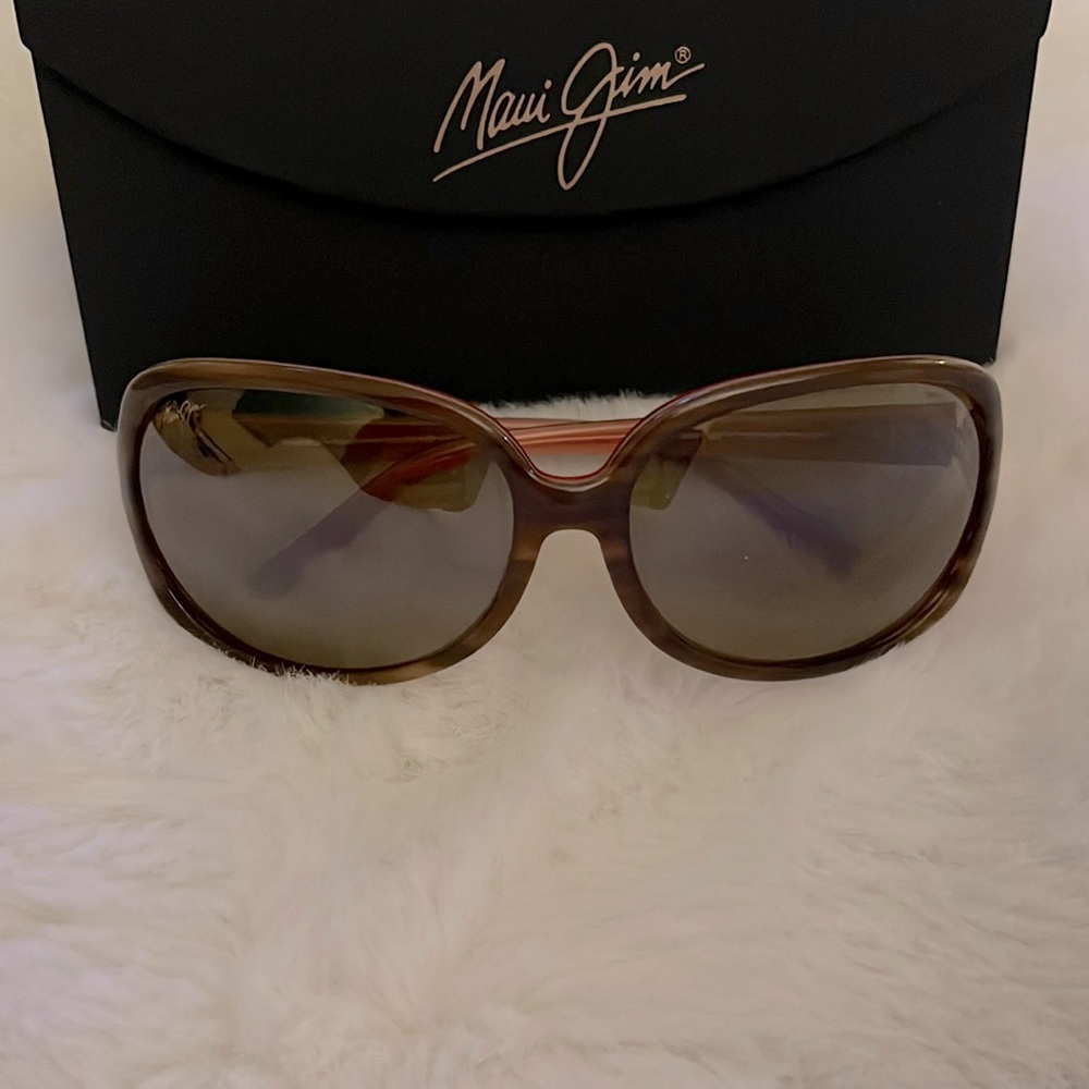 Preloved Maui Jim Rainbow Falls polarized sunglasses